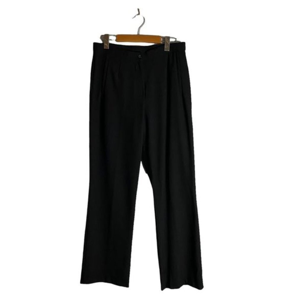 Haggar Women’s Petite Black Straight Leg Dress Pants